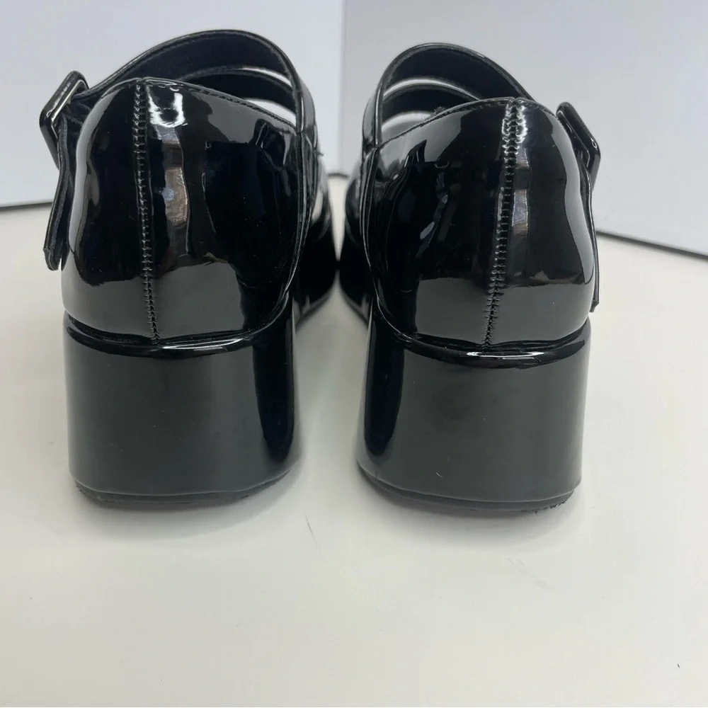 Black Platform Mary Jane Shoes - Picture 5 of 10